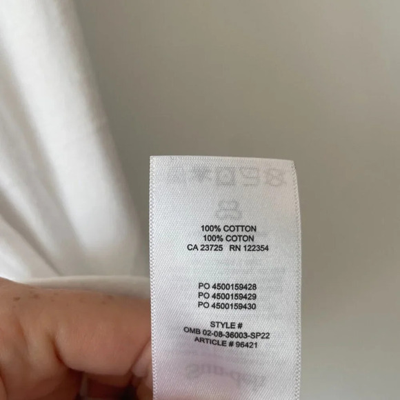 Aritzia Sunday Best Babydoll Tiered Cruise Dress White Size Small - Picture 7 of 7